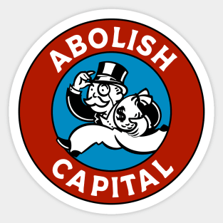 Abolish Capital Sticker